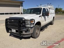 (Hondo, TX) 2013 Ford F250 4x4 Extended-Cab Pickup Truck Runs & Moves) (Check Engine Light Is On