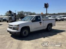 (Conway, AR) 2011 Chevrolet Colorado Pickup Truck Runs & Moves) (Jump To Start, Seat Stuck in Positi