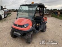 (San Antonio, TX) 2013 KUBOTA RTV400 4X4 All-Terrain Vehicle No Title) (Runs & Moves)(Seat Torn