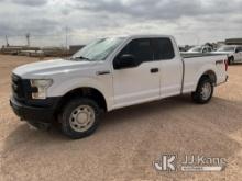 (Midland, TX) 2017 Ford F150 4x4 Extended-Cab Pickup Truck Runs & Moves) (Jump To Start, Paint & Bod