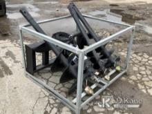 2023 Greatbear Skid Steer Auger With Three Bits (New/Unused) NOTE: This unit is being sold AS IS/WHE