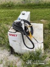 (Hawk Point, MO) Fuel Tank With Pump. (Used. ) NOTE: This unit is being sold AS IS/WHERE IS via Time