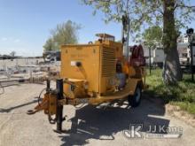2001 TSE UP70B Hydraulic Reel Trailer Not Running, Condition Unknown, Has A Bad Starter