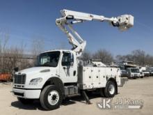 (Des Moines, IA) Altec TA41M, Articulating & Telescopic Bucket Truck mounted behind cab on 2014 Frei