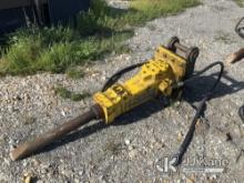 Atlas Copco SB 302 Hydraulic Breaker Attachment NOTE: This unit is being sold AS IS/WHERE IS via Tim