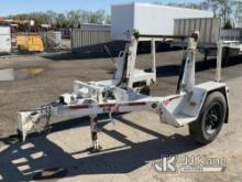 2019 Butler HWSC-10 Self-Loading Hydraulic Reel Trailer Operates