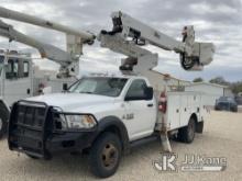 Altec AT40-MH, Articulating & Telescopic Material Handling Bucket Truck mounted behind cab on 2014 D