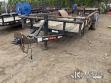 2014 KEAR Tagalong Utiliy Trailer Stands & Rolls, Serial Plate Illegible) (Seller States: Tongue Is 