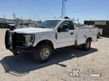 2018 Ford F250 4x4 Service Truck, Cooperative owned Runs and Moves, TPMS Light On