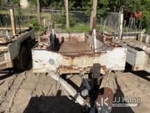 (Cypress, TX) 2000 Delphi T/A Pole/Material Trailer Stand & Rolls, Rear Tires Flat