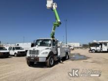 Altec TA41M, Articulating & Telescopic Material Handling Bucket Truck mounted behind cab on 2015 Fre