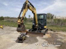 2017 Yanmar VI045 Mini Hydraulic Excavator Runs, Moves, & Operates