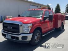 (Maple Lake, MN) 2016 Ford F350 Extended-Cab Service Truck Runs and Moves