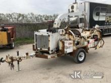 (South Beloit, IL) 2015 Morbark M12D Chipper (12in Drum) Runs, Clutch Engages) (Rust Damage