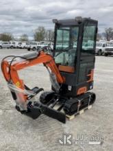 (Hawk Point, MO) 2024 AGT QH13R Mini Hydraulic Excavator New/Unused.