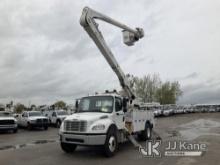 (Kansas City, MO) Altec AA55-MH, Material Handling Bucket Truck rear mounted on 2018 Freightliner M2