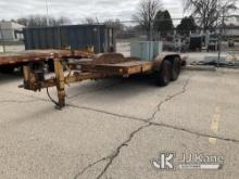 1984 Butler LT1014 Trailer Needs tire (weathered, old age)
Deck Is 6FT Wide And 15FT Long