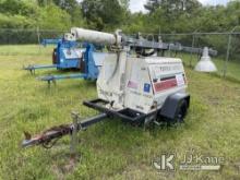 (Guntersville, AL) 2006 Terex AL4060D1-4MH Portable Light Tower, (Municipality Owned) Bad Batteries,