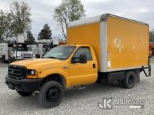 2000 Ford F550 Van Body Truck Runs & Moves