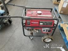 (Jurupa Valley, CA) Honda EM5000s Generator (Used) NOTE: This unit is being sold AS IS/WHERE IS via