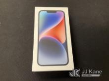 (Jurupa Valley, CA) Apple iPhone 14 New, Open Box