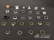 Rings | possibly costume jewelry | authenticity unknown (Used) NOTE: This unit is being sold AS IS/W