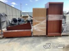 (Jurupa Valley, CA) 3 Pallets Of Office Furniture Pieces (Used) NOTE: This unit is being sold AS IS/