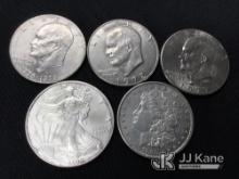 5 US coins (Used) NOTE: This unit is being sold AS IS/WHERE IS via Timed Auction and is located in J