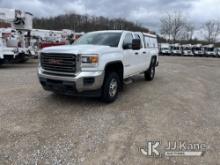 2015 GMC Sierra 2500HD 4x4 Extended-Cab Pickup Truck Runs & Moves, Rust & Body Damage