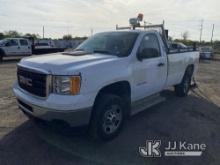 2012 GMC Sierra 2500HD 4x4 Pickup Truck Runs & Moves, Body & Rust Damage