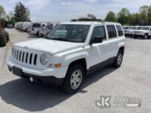 2016 Jeep Patriot 4x4 4-Door Sport Utility Vehicle Runs & Moves, Cracked Front Window, Body & Rust D