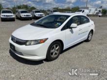 2012 Honda Civic 4-Door Sedan CNG Only) (Runs & Moves, Body & Rust Damage