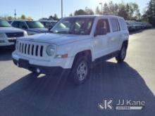 2014 Jeep Patriot 4-Door Sport Utility Vehicle Runs & Moves, Body & Rust Damage) (Inspection and Rem