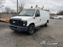 2014 Ford E350 Cargo Van Runs & Moves, Body & Rust Damage