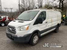 2016 Ford Transit-250 Cargo Van Runs & Moves, Check Engine Light On, Cracked Windshield, Body & Rust