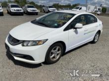 2013 Honda Civic 4-Door Sedan CNG Only) (Runs & Moves, Body & Rust Damage, Low Fuel