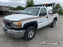 2004 GMC Sierra 2500HD Pickup Truck Runs & Moves, Body & Rust Damage