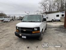 2016 Chevrolet Express G2500 Cargo Van Runs & Moves) (Check Engine Light On) (Rear Cargo Doors Do No