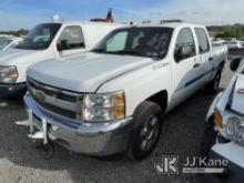 2013 Chevrolet Silverado 1500 4x4 Hybrid Crew-Cab Pickup Truck Not Running Condition Unknown, Body &