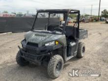 2017 Polaris Ranger 500 4x4 All-Terrain Vehicle Runs, Moves, Jump To Start, Seller States: Needs Min