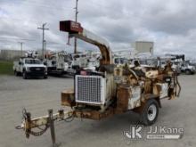 2015 Morbark M12D Chipper (12in Drum), trailer mtd. NO TITLE) (Runs & Operates) (Rust Damage) (Selle