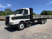 2007 Volvo VHD Flatbed Truck Runs & Moves, Body & Rust Damage