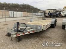 2019 Cam Superline 7CAM20C T/A Galvanized Tagalong Equipment Trailer Rust Damage