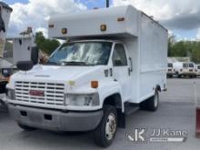 2009 GMC C5500 Enclosed Service Truck Starts, Runs, Shuts Down, Engine In Survival Mode, Will Not St