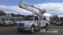 Altec AA55, Material Handling Bucket Truck rear mounted on 2017 FREIGHTLINER M2-106 Utility Truck Ru