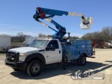 HiRanger LT38, Articulating & Telescopic Bucket Truck mounted behind cab on 2015 Ford F550 4x4 Servi