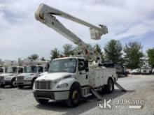 Altec AN55E, Material Handling Bucket rear mounted on 2015 FREIGHTLINER M2-106 Service Truck Runs, M