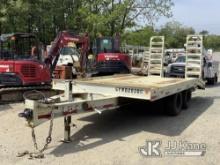 2012 Butler B-2018-A T/A Dove Tail Trailer GVWR 20K, Rust Damage