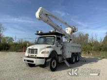 Altec AN55E-OC, Over-Center Material Handling Bucket Truck rear mounted on 2015 Freightliner M2 106 