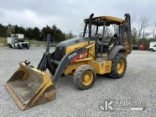 2016 John Deere 310SL Tractor Loader Backhoe Runs, Moves & Operates, Rust Damage, Seller Indicates R